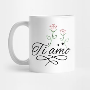 Valentine's design , I love you in Italian Mug